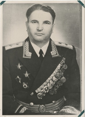 Luuga laskurdiviisi kindralmajor Semjonov Nikolajevitš Borštšev  duplicate photo