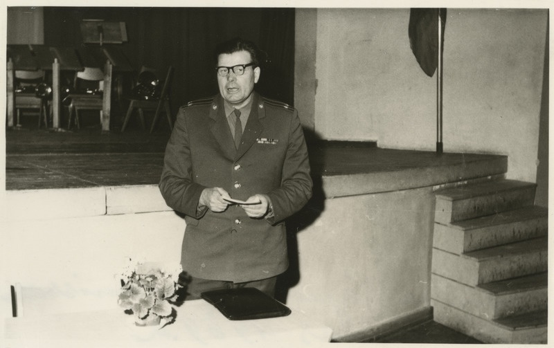 Suure Isamaasõja veteranide koosolek Põltsamaa kultuurimajas 1969.a