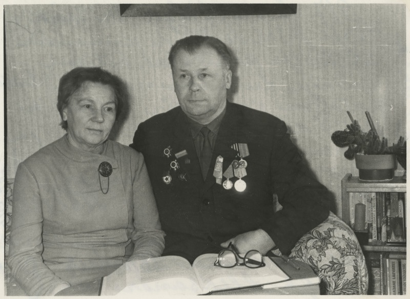 Pavel Tisler koos abikaasa Olga Lõhmusega