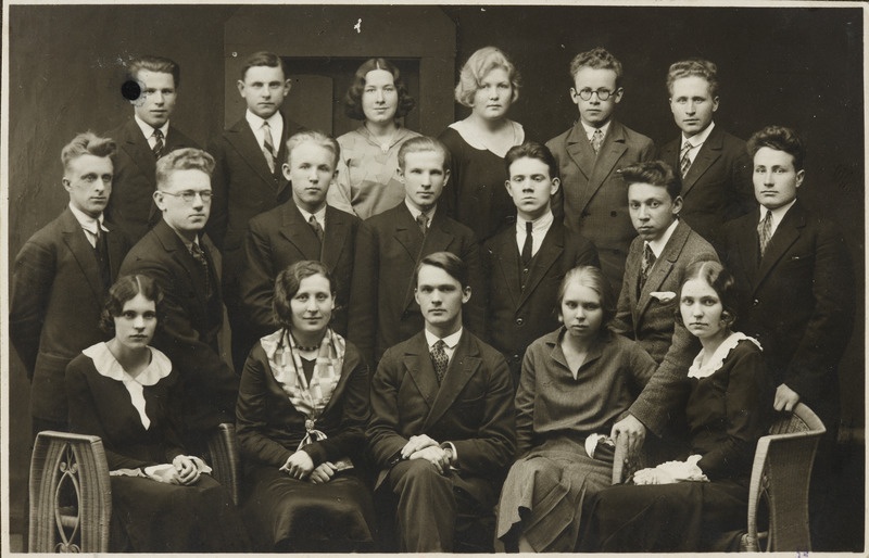 Eesti üliõpilaste seltsi "Veljesto" coetus 1931 I semester, grupifoto