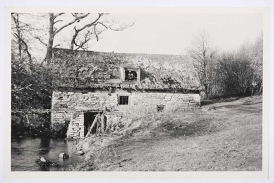 Kahala küla Möldri talu vesiveski, külgvaade lõuna poolt.  duplicate photo