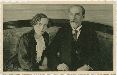 Hilda ja Jaan Tõnisson.  duplicate photo