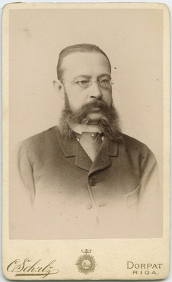 Eesti rahvusliku liikumise tegelane, Eesti Üliõpilaste Seltsi ja korp! Fraternitas Estica asutajaliige, Eesti Kirjameeste Seltsi ja Aleksandrikooli komitee liige arst Heinrich Rosenthal  duplicate photo