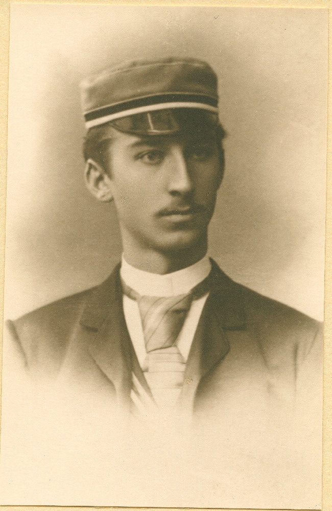 Jaan Tõnisson ülikooli ajal.