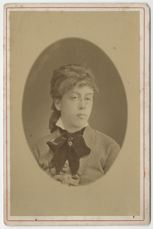 Selma Dietze (abielus Raehlmann) portreefoto