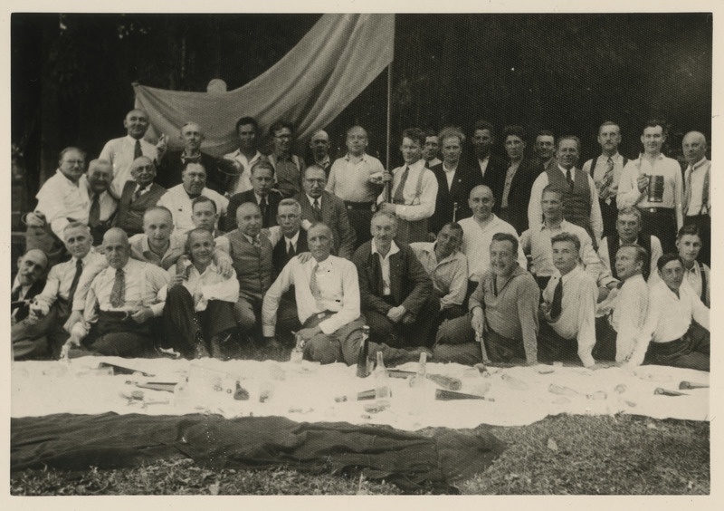 Tartu Vabatahtliku Tuletõrje Seltsi veemuretsejate jaoskond suvisel väljasõidul