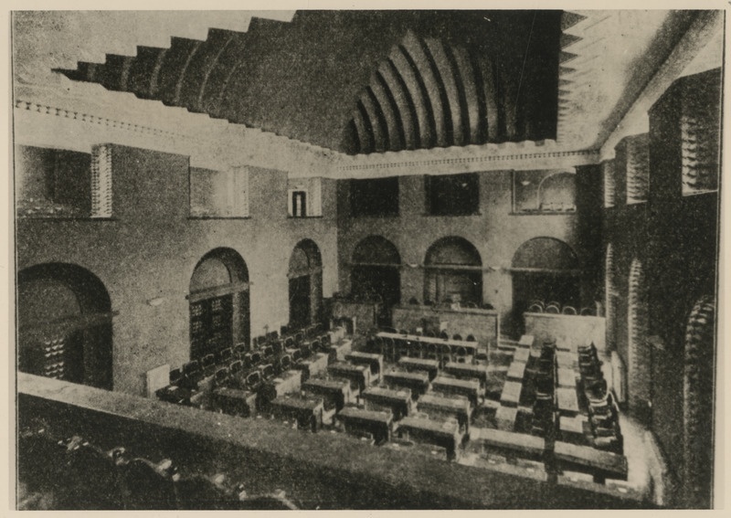 Riigikogu saal. Koopia fotost