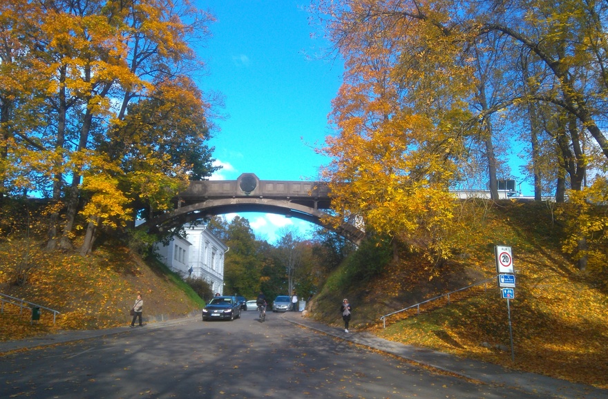 Tartu Toomesild, vaade sillale rephoto