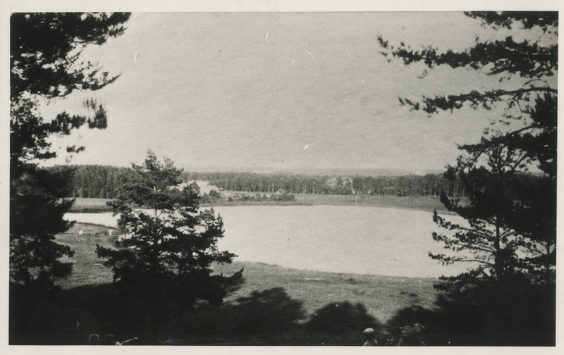 Vaade Arbi järvele. Koopia fotost