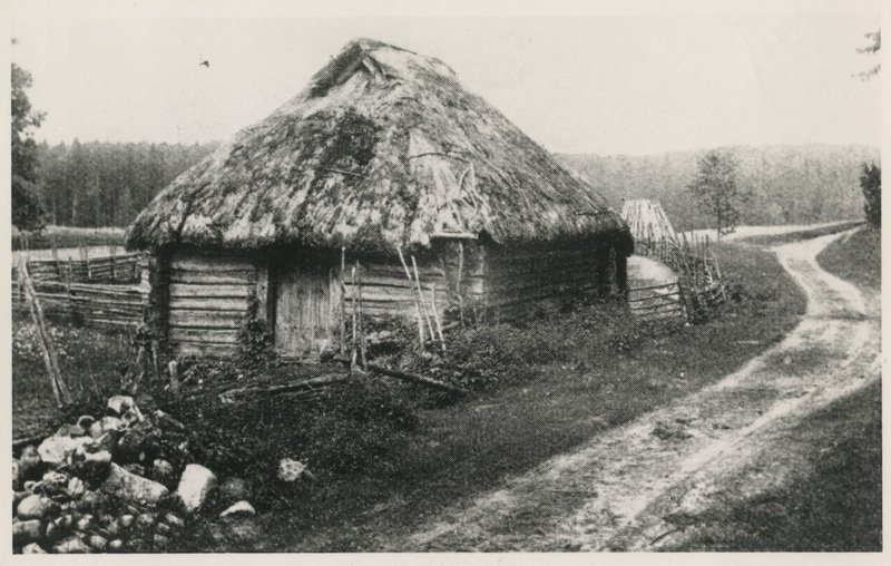 Sauniku maja. Koopia fotost