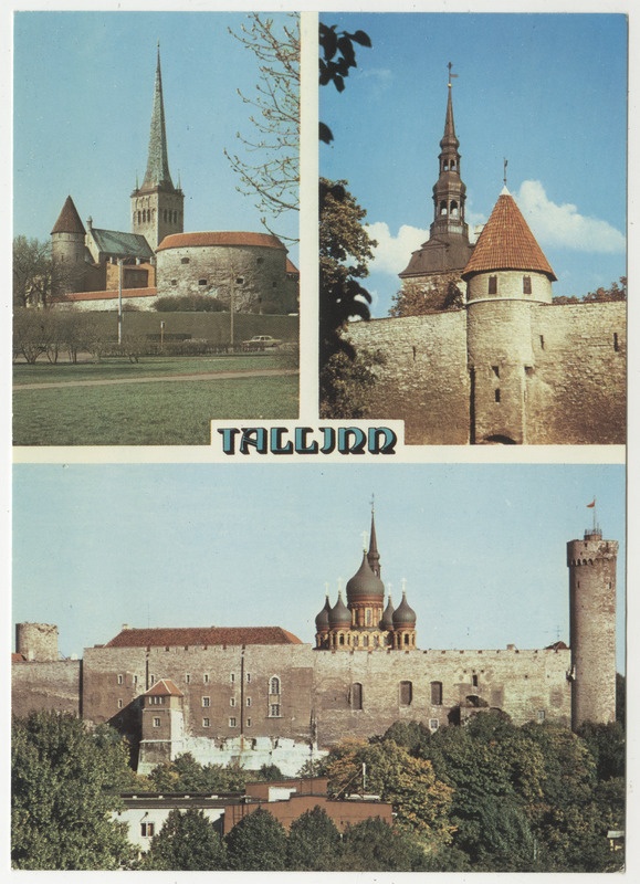 Tallinna vaated. Fotopostkaart