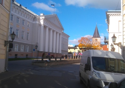Tartu Ülikooli peahoone rephoto