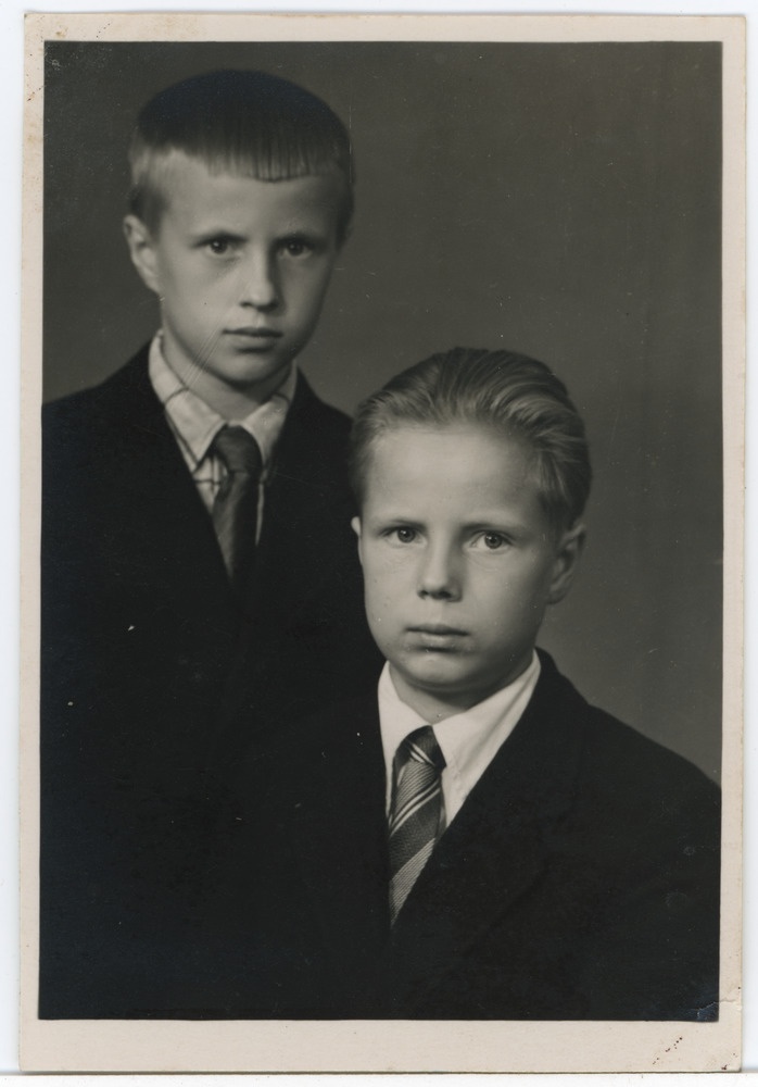 Rein ja Raivo Kaljurand, portreefoto