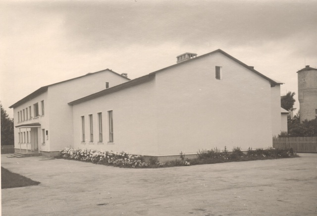 foto, Türi Kultuurimaja ehitus 1961.a.