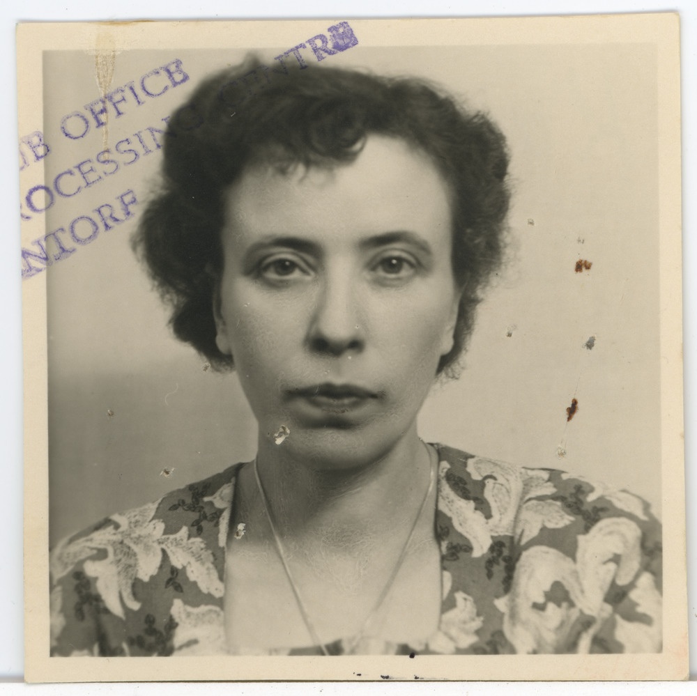 Emilie Johanna Kalkun (neiupõlves Kuusk), dokumendifoto