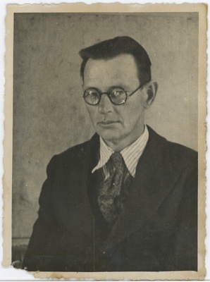 Arthur Mürk (?). Portreefoto  duplicate photo