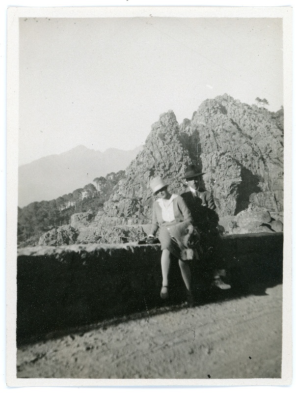 Johannes Semper ja Aurora Semper Korsikal