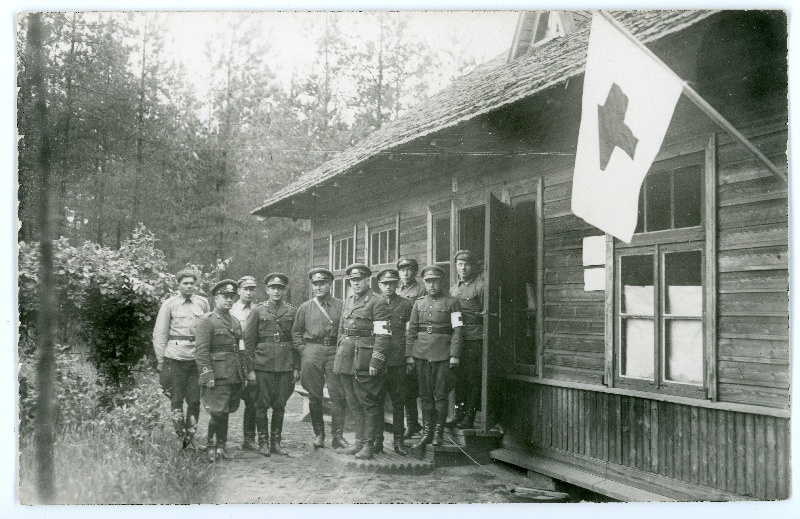 Johannes Vares Eesti sõjaväe õppustel 1930. aastatel
