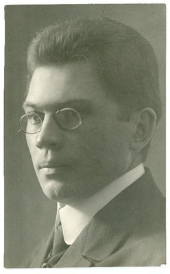 Friedebert Tuglas. Portree  duplicate photo