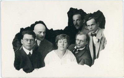 Kirjandusrühmituse Siuru liikmed  duplicate photo