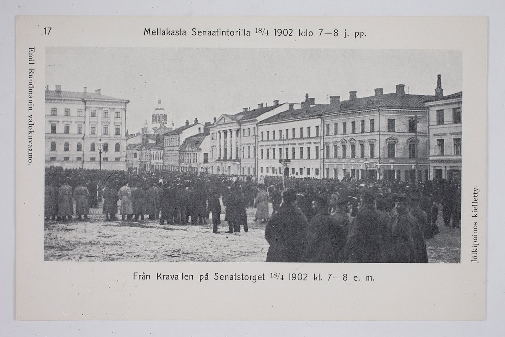 Senate Squere, Helsinki,1902