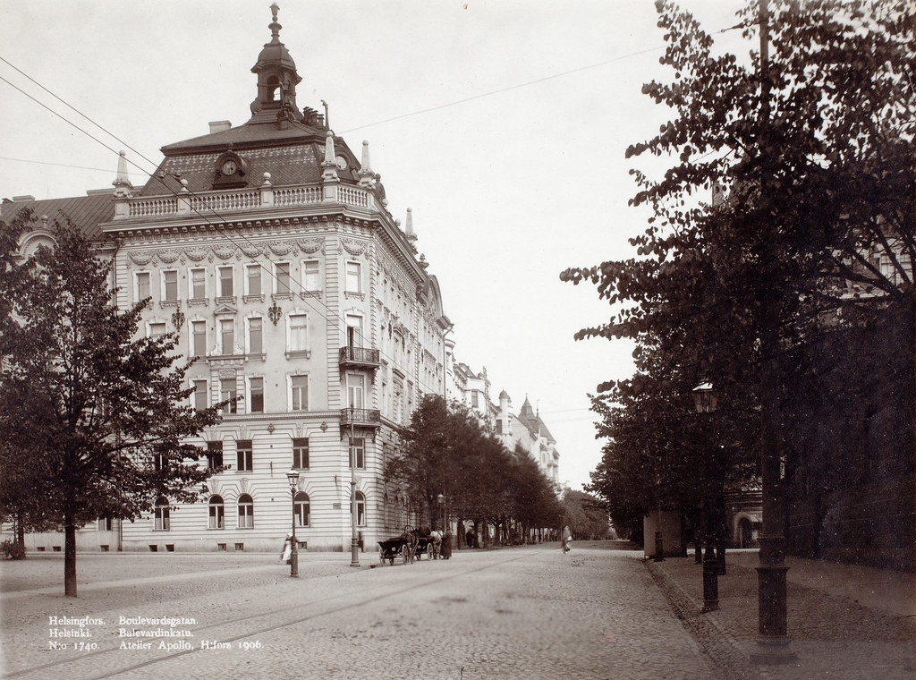 Bulevardinkatu (Bulevardgatan), Helsinki 1906