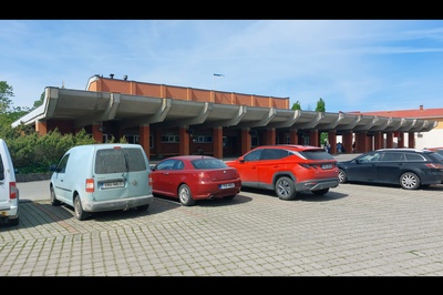 Kuressaare bussijaam. Arhitekt Maie Penjam rephoto