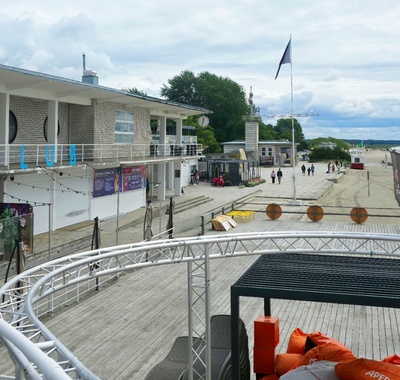 Pärnu, plaaž rannakohviku ees rephoto