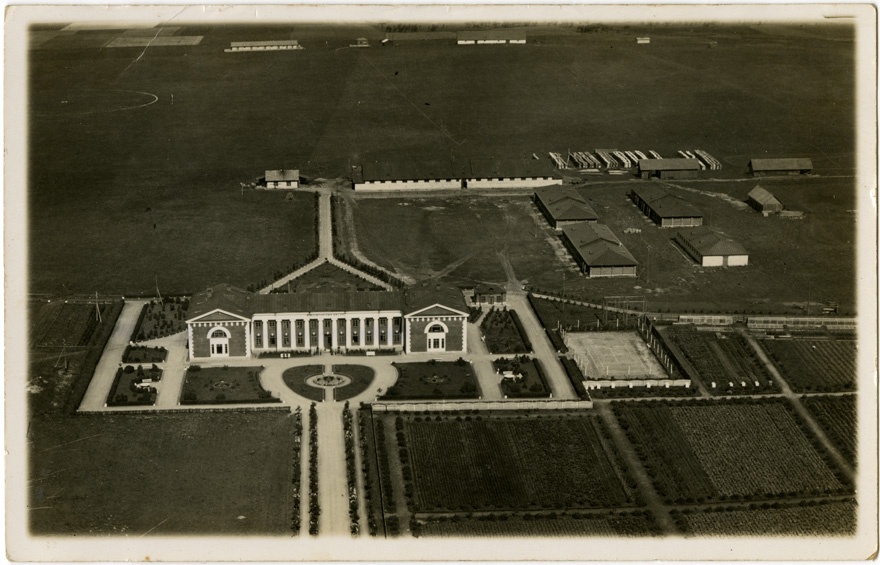 Suurtükiväe kasarmuhoone Rakveres, õhuvaade