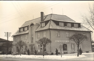 Photo, TSN pc building in the city of Türi in 1972.  duplicate photo