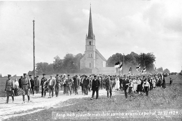 Opening of the memory pillar of the War of Independence