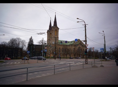 Kaarli kirik, vaade Toompuiesteelt rephoto
