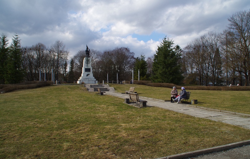 foto, Vabadussõja monumendi avamine Rakveres. rephoto