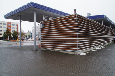 Rakvere bussijaam, vaade. Arhitektid Margit Mutso, Madis Eek rephoto