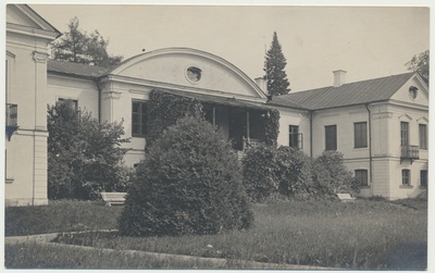 foto, Õisu mõisa peahoone koolina u 1930  duplicate photo