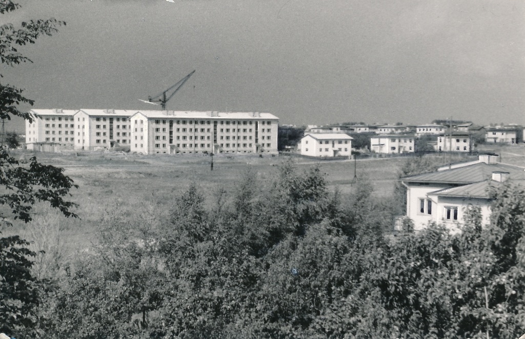 foto Viljandi, uusehitisi Paalalinna linnaosas 1962 F A.Kiisla