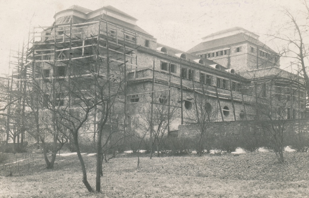 Rakvere Teater ehitusjärgus