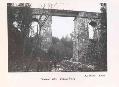 Foto Tartu-Petseri raudtee Tuderna sild  duplicate photo