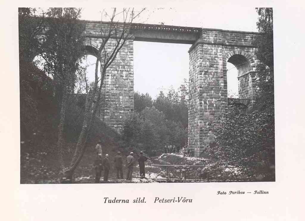 Foto Tartu-Petseri raudtee Tuderna sild