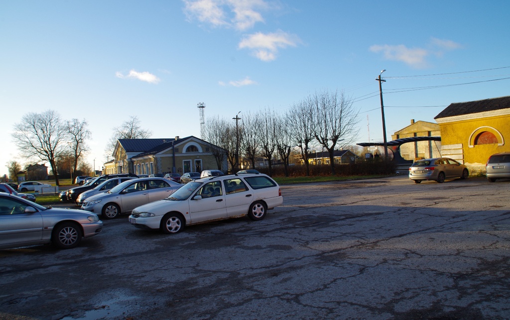 [rakvere station building] rephoto