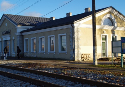 Rakvere jaamahoone ehitamine rephoto