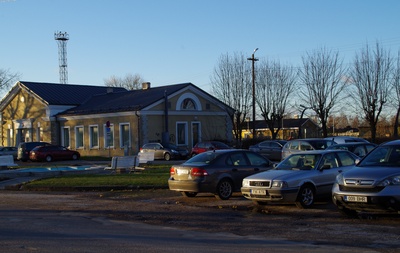 Rakvere, raudteejaama hoone rephoto