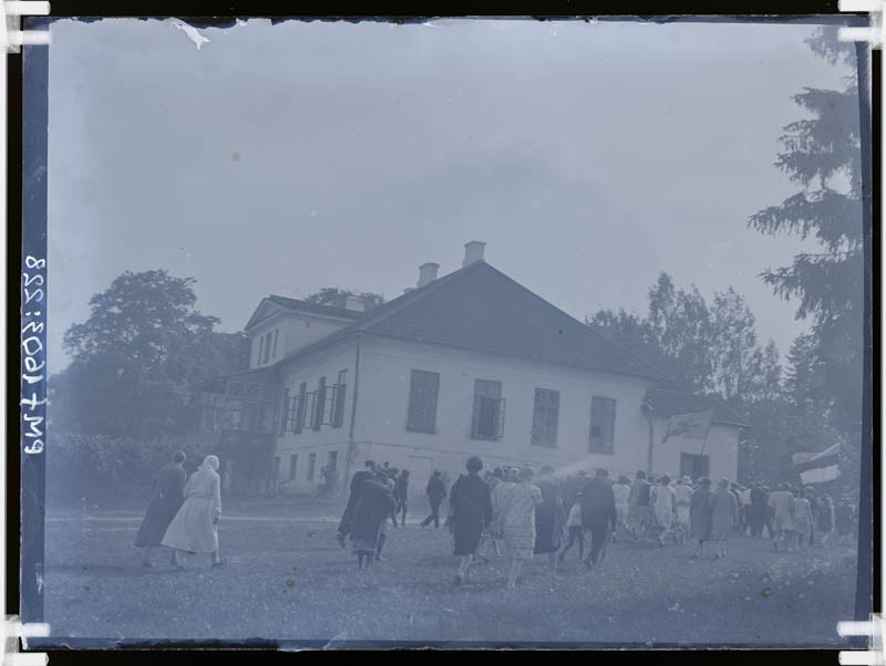 klaasnegatiiv, Väätsa algkool (mõis) 1931.a.