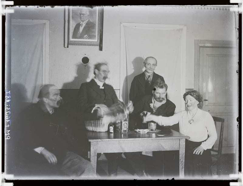 klaasnegatiiv, Lõõla algkoolis 1932.a., näiteringi proov