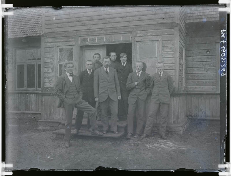 klaasnegatiiv, Kuuramatsil, Lõõla 1926.a. paiku