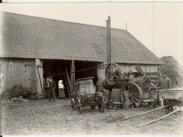 foto, viljapeks Kuuramatsi talus Lõõla 1930