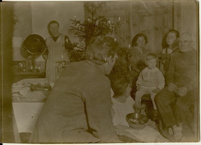 foto jõuluõhtul Kuuramatsil Lõõla 1929  duplicate photo