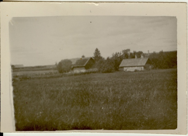 foto, vaade Ivaski talu hoonetele Lõõla 1936