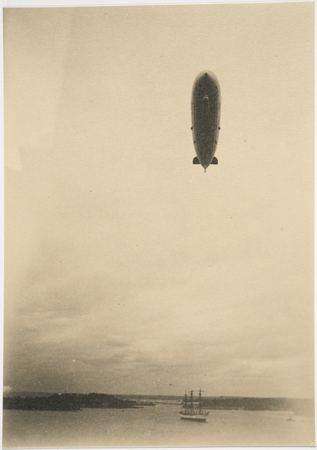 Graf Zeppelin airship L. z. 127 in Helsinki