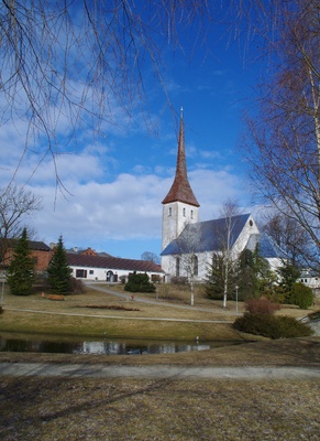 Vaade Rakvere kirikule rephoto